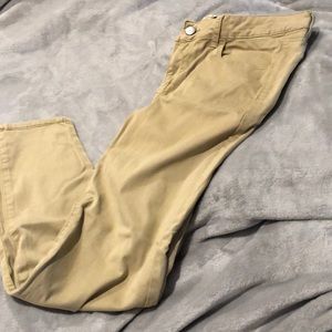 American Eagle khaki skinny jeans